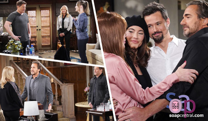 Deacon and Hope's closeness continued to divide Brooke and Ridge, while Taylor's return seemed to be a unifier