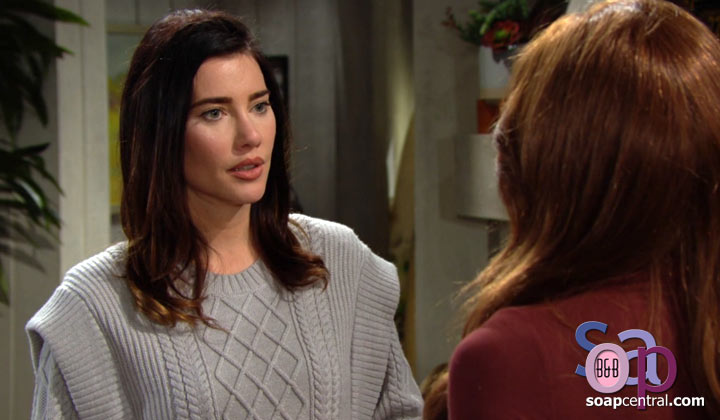 Steffy asserts that the Logans and Forresters are at war