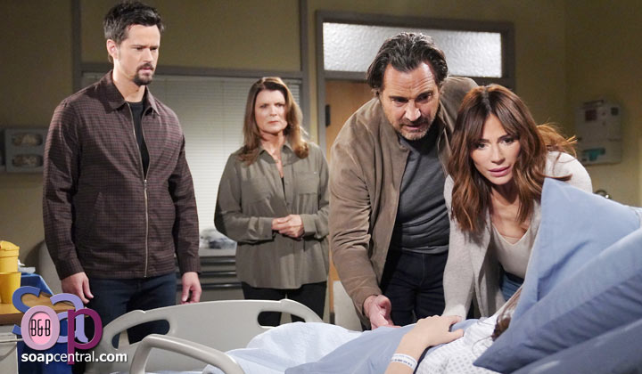 Ridge anxiously questions Steffy about the shooting