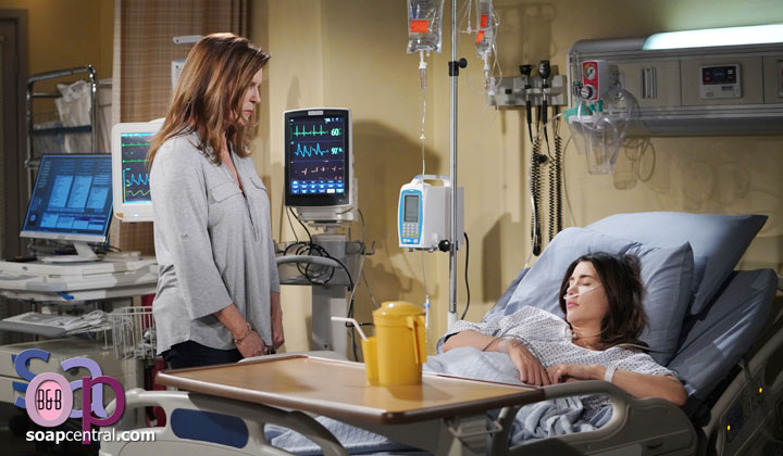 Sheila contemplates how to deal with Steffy