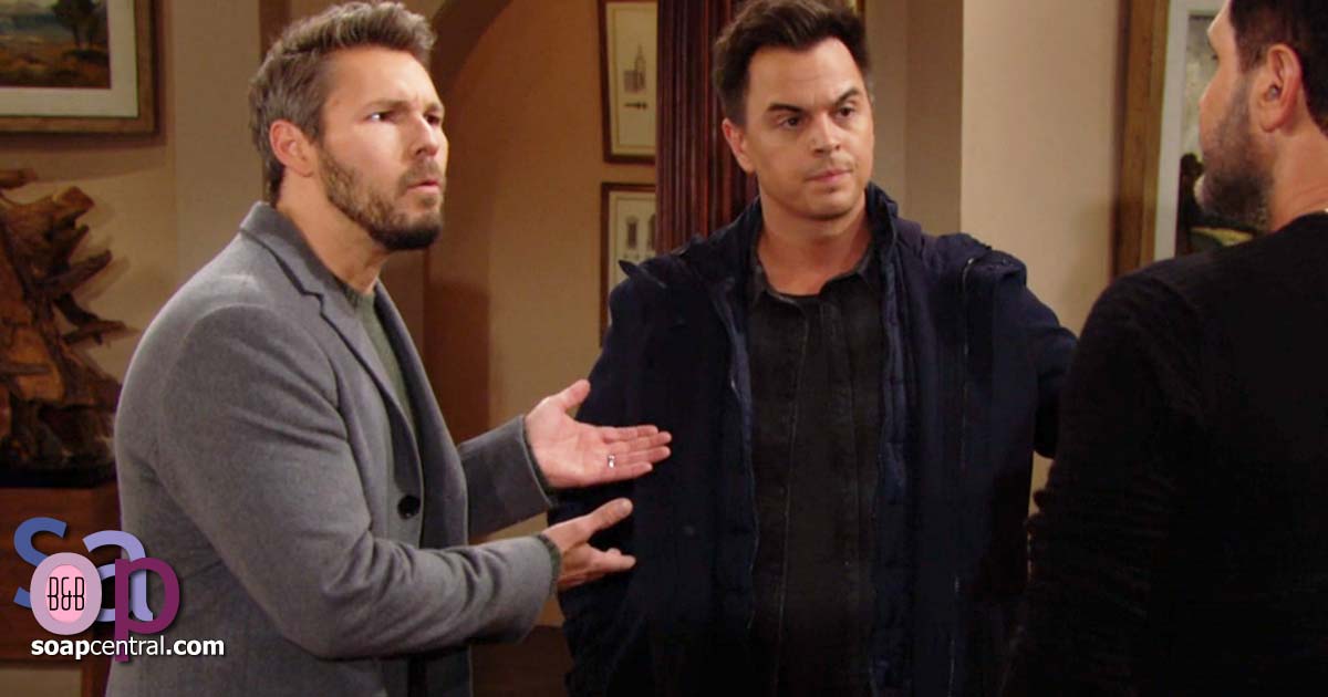 Liam and Wyatt are stunned by Bill's declaration