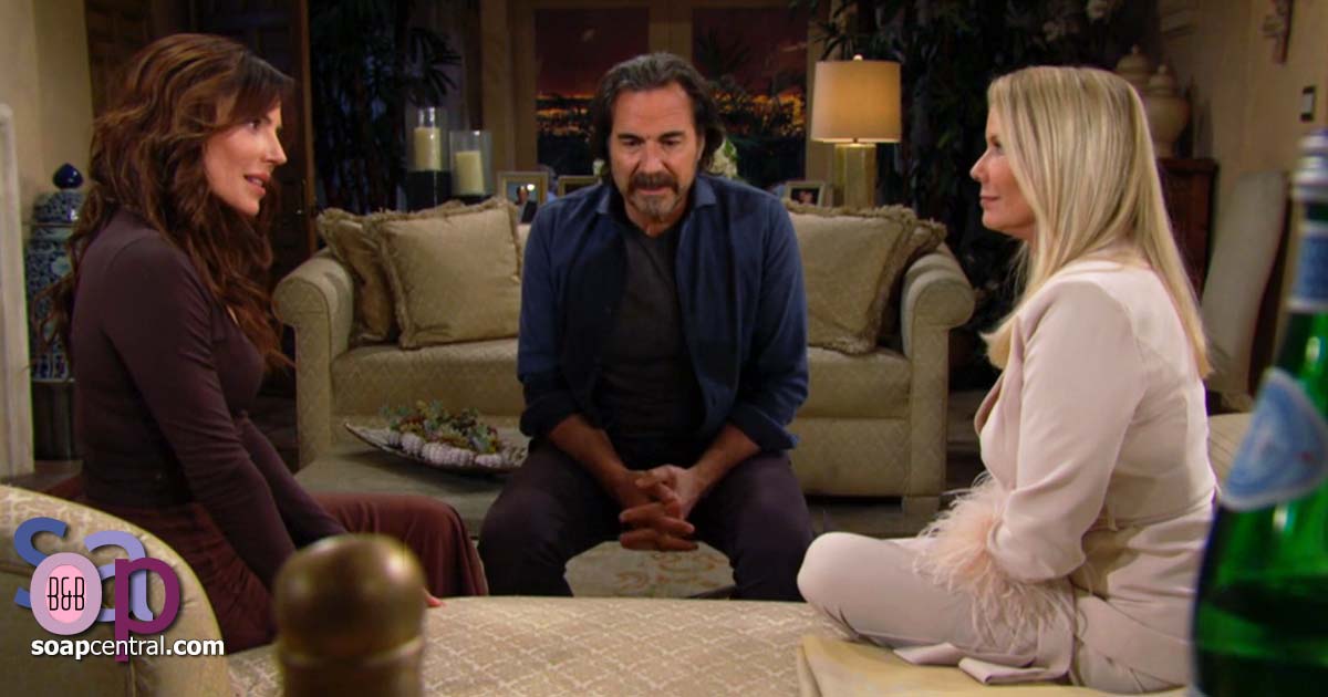 Brooke and Taylor refuse to let Ridge get between them