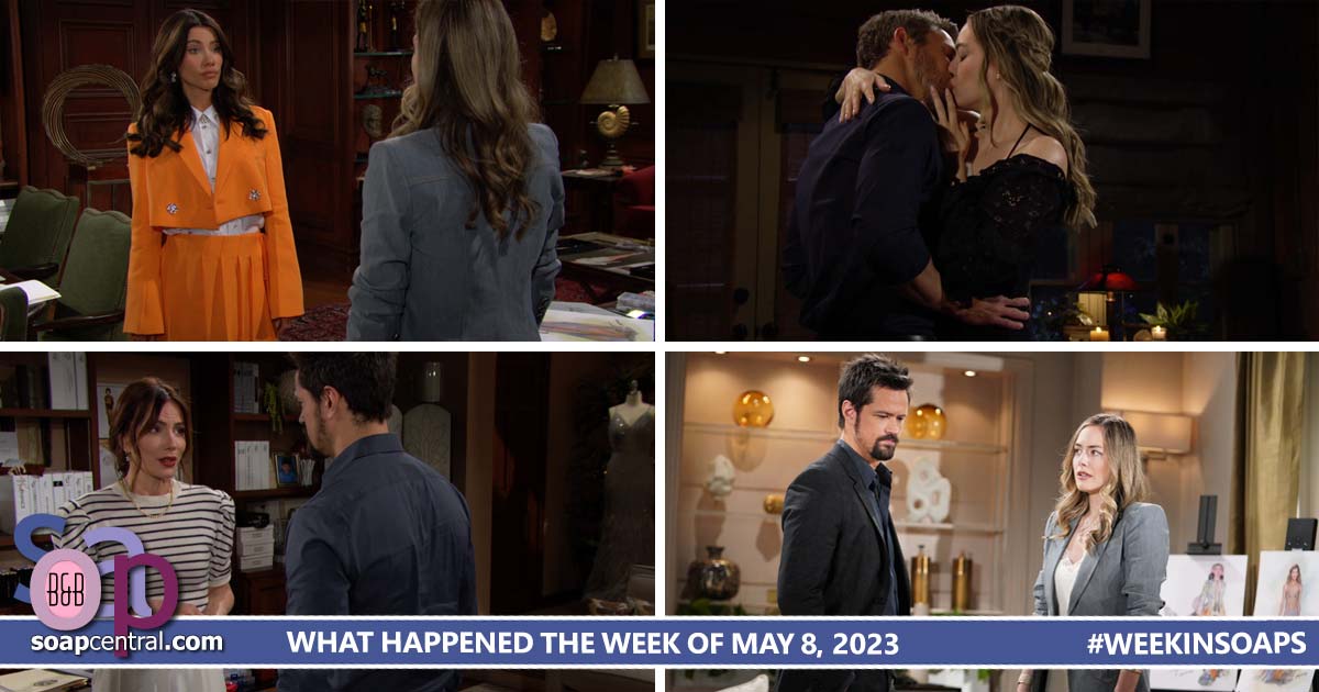 Steffy accused Hope of being like Brooke. A romantic evening reassured Liam his marriage was okay. Hope and Thomas went to San Francisco together.