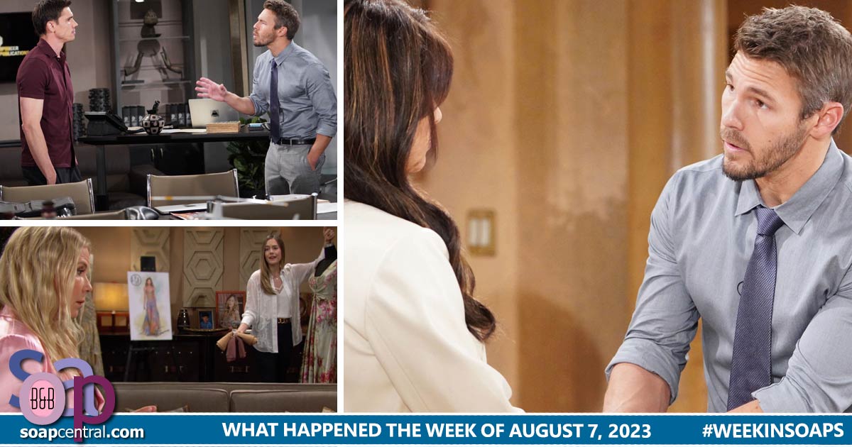 The Bold and the Beautiful Recaps: The week of August 7, 2023 on B&B