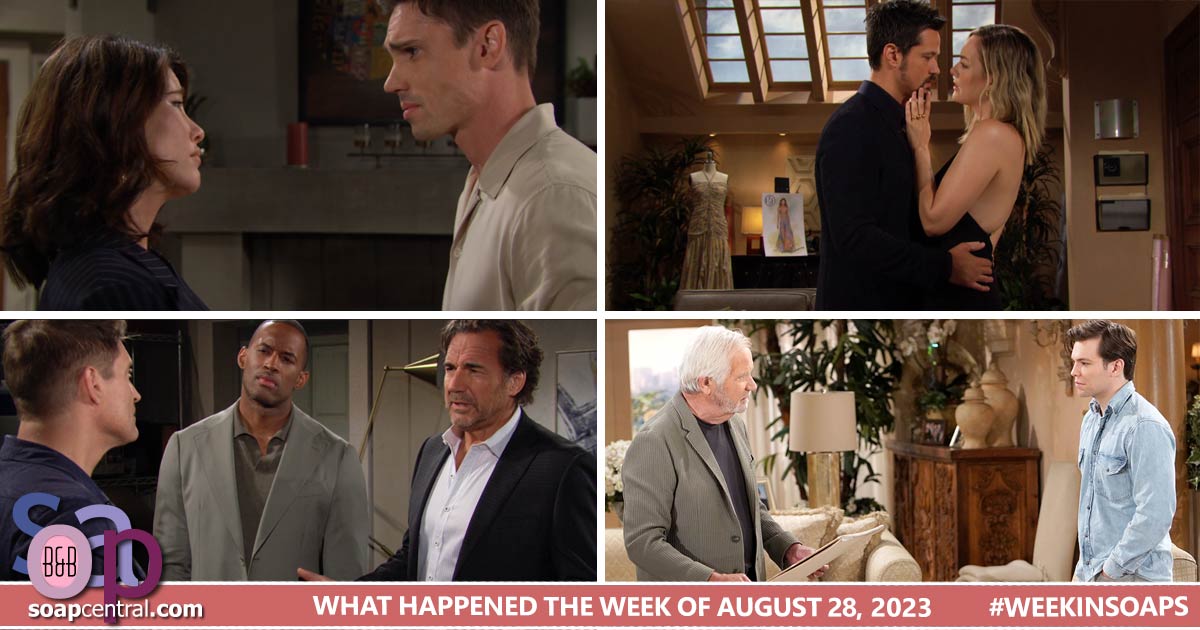 The Bold and the Beautiful Recaps: The week of August 28, 2023 on B&B