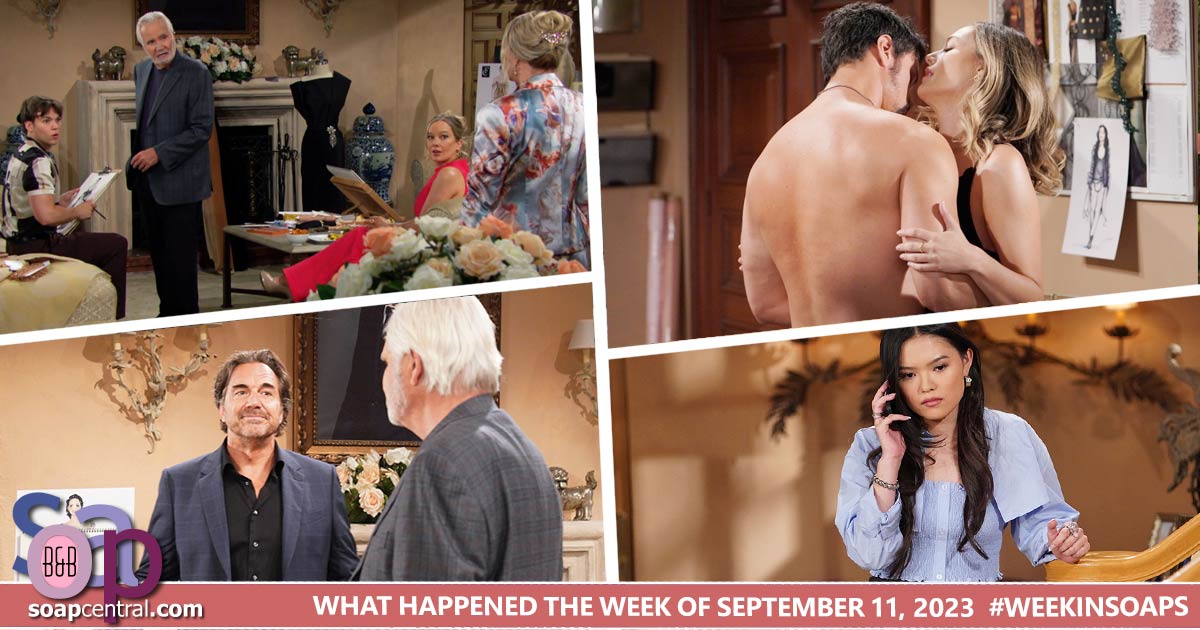 The Bold and the Beautiful Recaps: The week of September 11, 2023 on B&B
