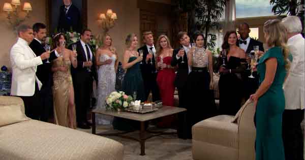 Eric's family and friends gathered for a night of love and laughter