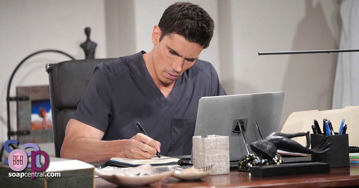 Li wonders why Finn isn't at Eric's soiree