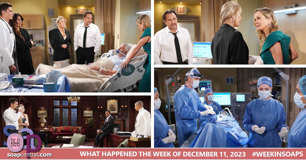 The Bold and the Beautiful Recaps: The week of December 11, 2023 on B&B