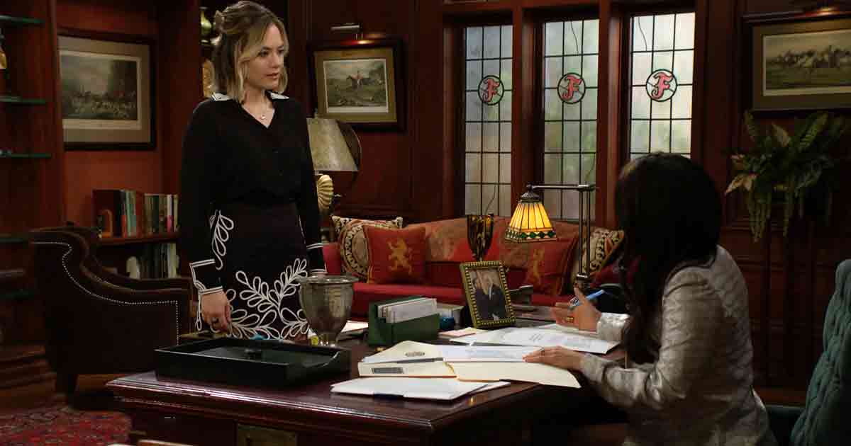 B&B Wednesday, May 29, 2024: Steffy informs Hope that HFTF is on the chopping block