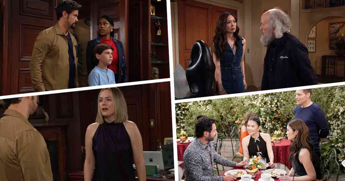 B&B Week of June 24, 2024: Thomas announced that he and Paris were engaged. Hope struggled with the news. Bill wanted to adopt Luna. Tom announced that he was Luna's father.