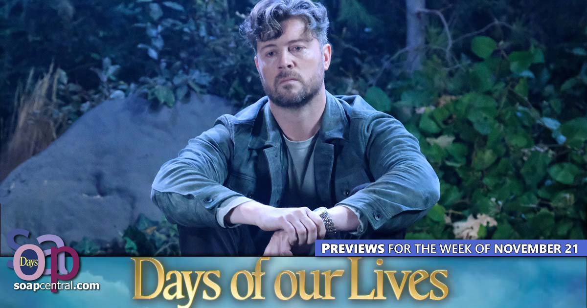 DAYS Spoilers for the week of November 21, 2022 on Days of our Lives | Soap Central
