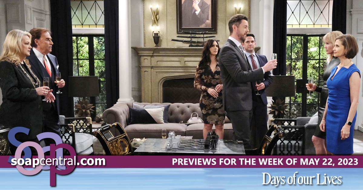 DAYS Spoilers for the week of May 22, 2023 on Days of our Lives | Soap Central