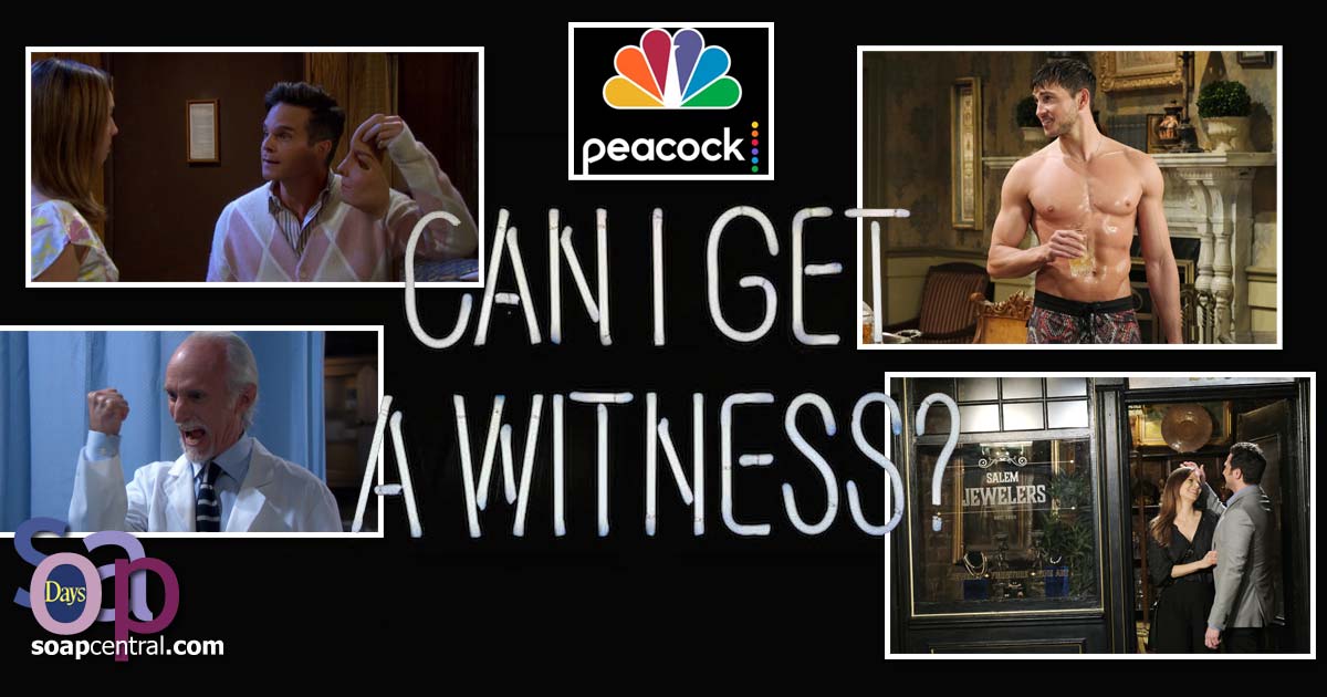 DAYS TWO SCOOPS: Can I get a witness?