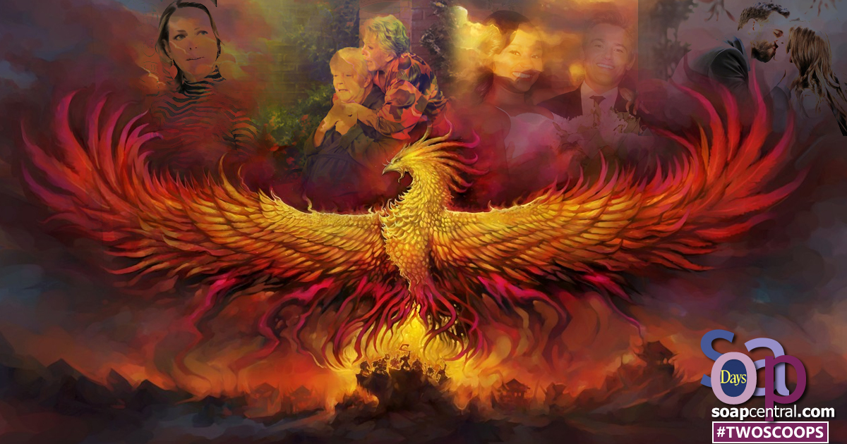 The flames and the Phoenix