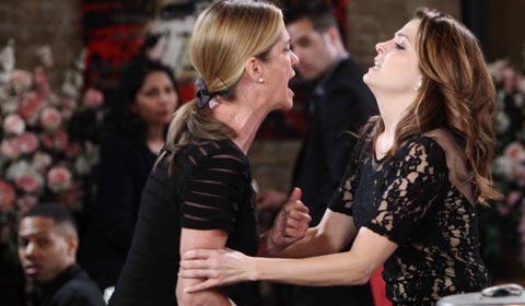 Jen Lilley and Kassie DePaiva share Thrady secrets and details about Eve's exit