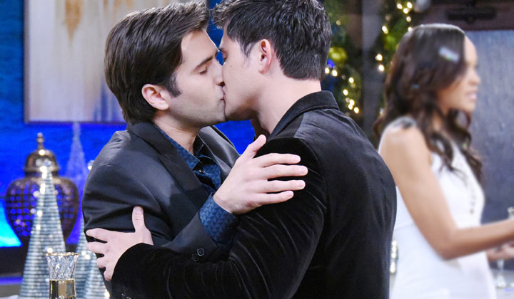 DAYS' Christopher Sean dishes on that steamy NYE kiss