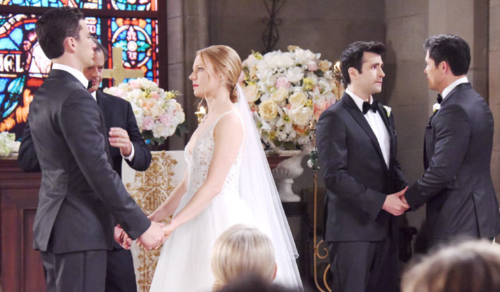 Freddie Smith on DAYS' double wedding: everyone brought the heat
