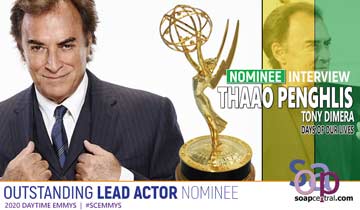 Days of our Lives' Thaao Penghlis on his Emmy nomination, foreign representation on soaps