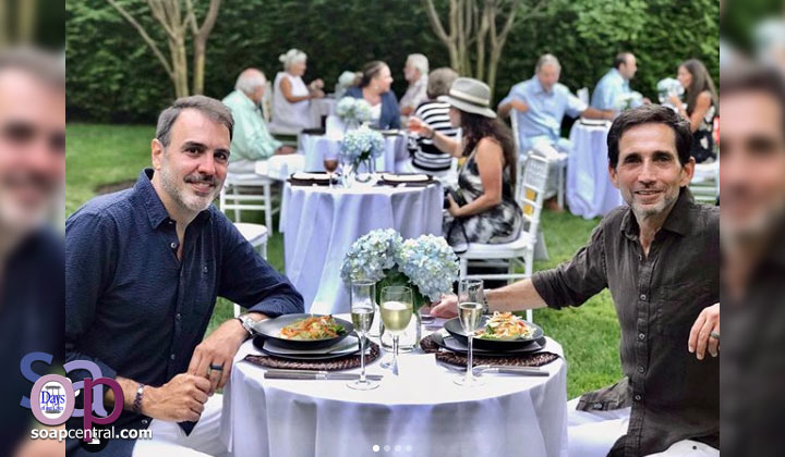 SURPRISE! Soap writer Ron Carlivati marries his longtime partner, David Rogal