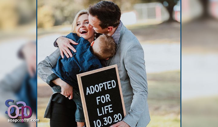 Days of our Lives' Jen Lilley celebrates second adoption