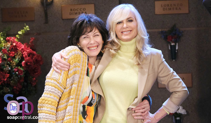 ICYMI: Eileen Davidson returns to Days of our Lives, shares role of Kristen DiMera with Stacy Haiduk