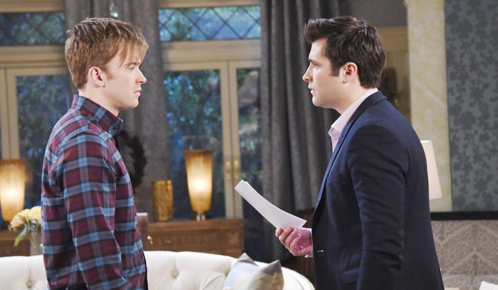 Will shows Sonny the anonymous note