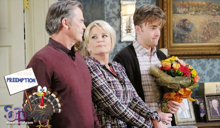 Due to the Thanksgiving holiday, Days of our Lives did not air