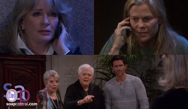Sami called Marlena and they talked about their predicaments, and Doug exposed the devil