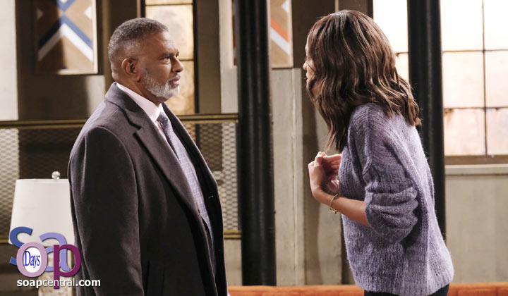 Days of our Lives' Sal Stowers previews super dramatic scenes with William Christian