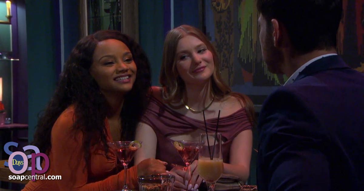 Alex has a dinner date with Chanel and Allie