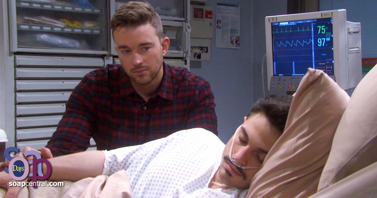 Will rushes home as Sonny remains in critical condition