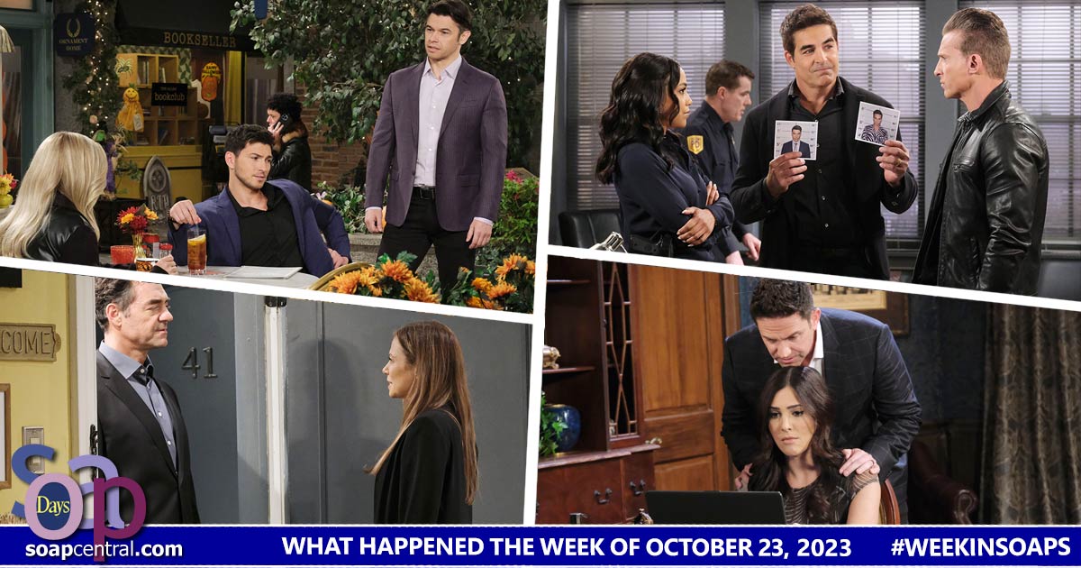 Days of our Lives Recaps: The week of October 23, 2023 on DAYS
