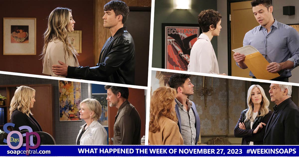 Days of our Lives Recaps: The week of November 27, 2023 on DAYS