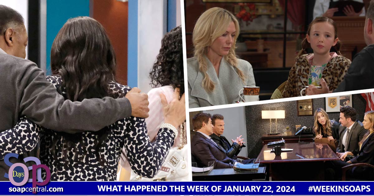 Days of our Lives Recaps: The week of January 22, 2024 on DAYS