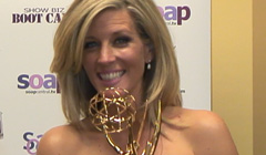 Backstage with the winners: Laura Wright