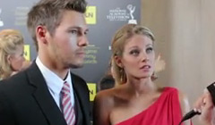 On the Red Carpet: Scott Clifton and Kim  Matula