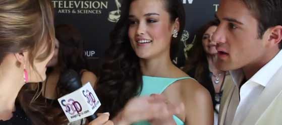 On the Red Carpet: Casey Moss and True O'Brien