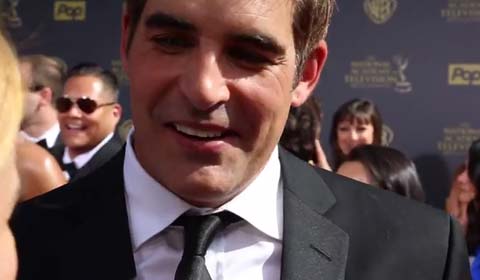 On the 2015 Daytime Emmys Red Carpet: Galen Gering