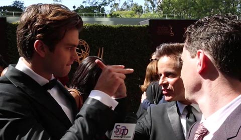 On the 2016 Daytime Emmys Red Carpet: Pierson FodÃ© and Christian LeBlanc