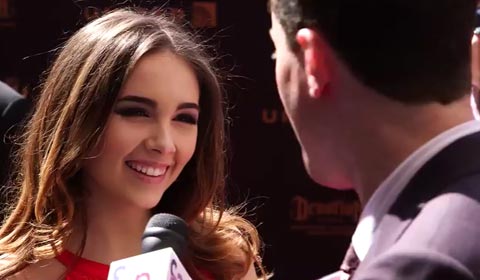 On the 2016 Daytime Emmys Red Carpet: Haley Pullos