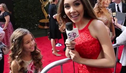 On the 2016 Daytime Emmys Red Carpet: Brooklyn Rae Silzer