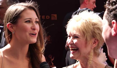 On the 2016 Daytime Emmys Red Carpet: Dee Wallace