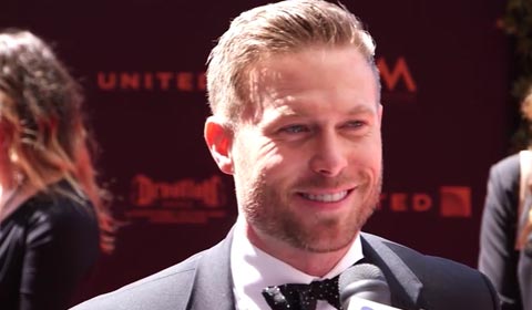 On the 2016 Daytime Emmys Red Carpet: Jacob Young