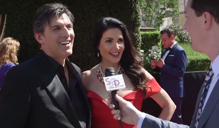 On the 2017 Daytime Emmys Red Carpet: Vincent Irizarry