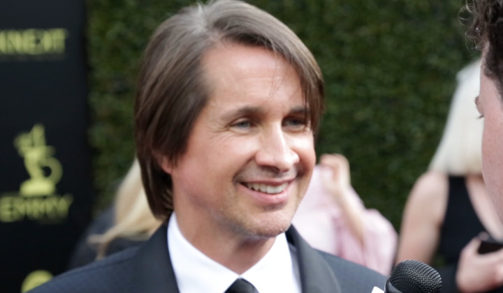 On the 2018 Daytime Emmys Red Carpet: Michael Easton