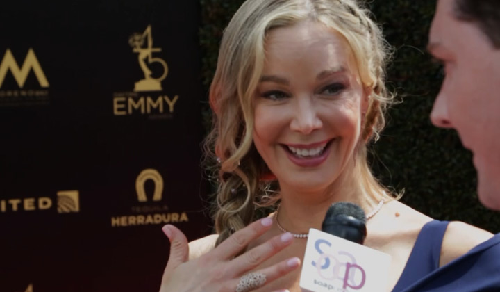On the 2018 Daytime Emmys Red Carpet: Jennifer Gareis