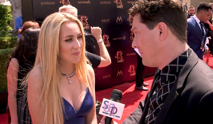 On the 2019 Daytime Emmys Red Carpet: Eden McCoy | Soap Central