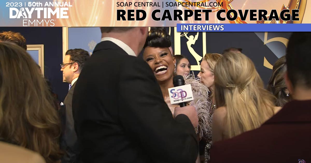 On the 2023 Daytime Emmys Red Carpet: Cassandra Creech | Soap Central