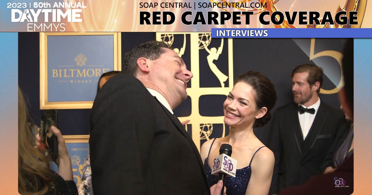 On the 2023 Daytime Emmys Red Carpet: Rebecca Herbst | Soap Central